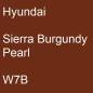 Preview: Hyundai, Sierra Burgundy Pearl, W7B.